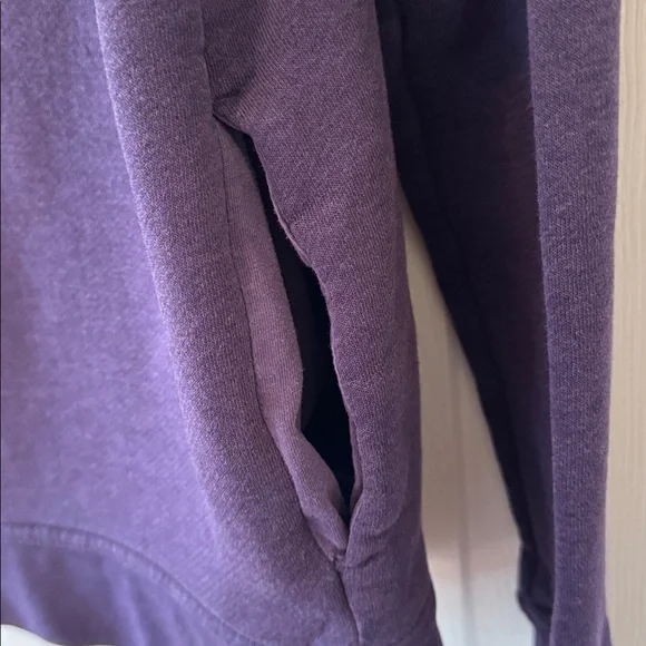 Nike Women's Dark Purple Pullover Hoodie - Picture 7 of 8